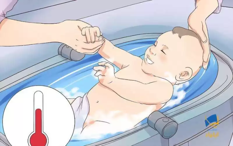 حمام دادن نوزاد برای تسکین اگزما
