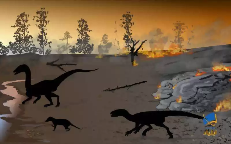 رد پای ۱۸۳ میلیون ساله‌ی دایناسورها در سرزمین آتش