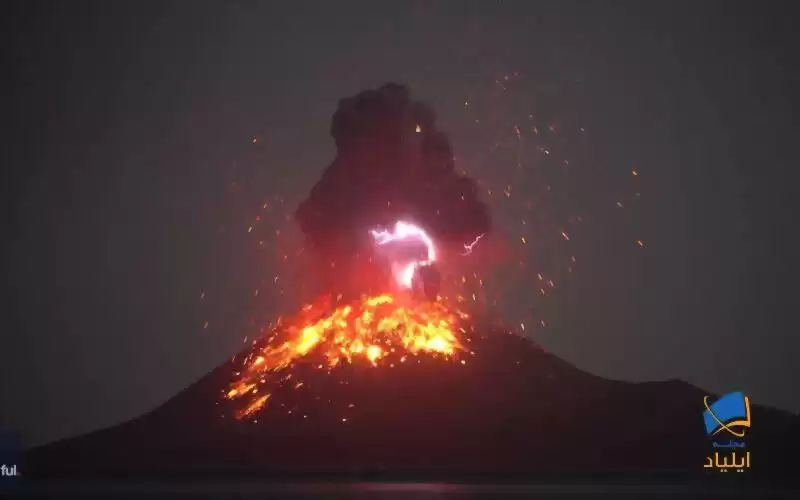 آتشفشان‌های بزرگ باعث وقوع رعد و برق می‌شوند