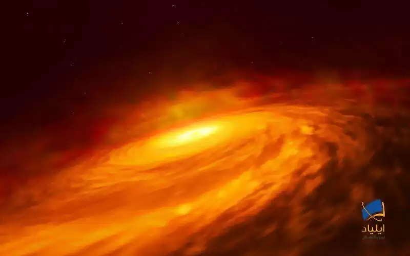 تاثیرات نسبیت اینشتین در اطراف یک سیاه‌چاله