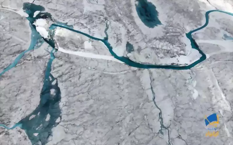کشفی حیرت‌انگیز در زیر یخچال‌های طبیعی گرینلند