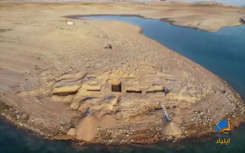 کشف کاخی باستانی در کردستان