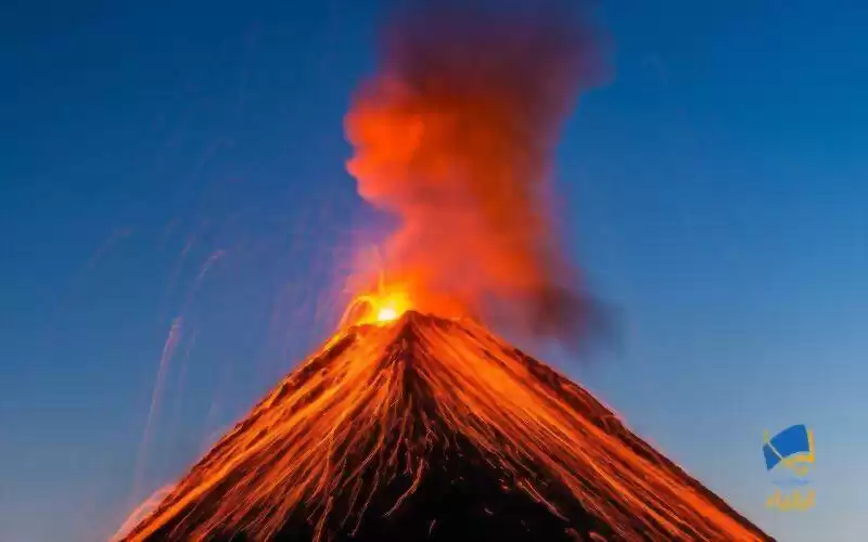 نقش آتشفشان‌ها در تجمع اکسیژن در اتمسفر زمین
