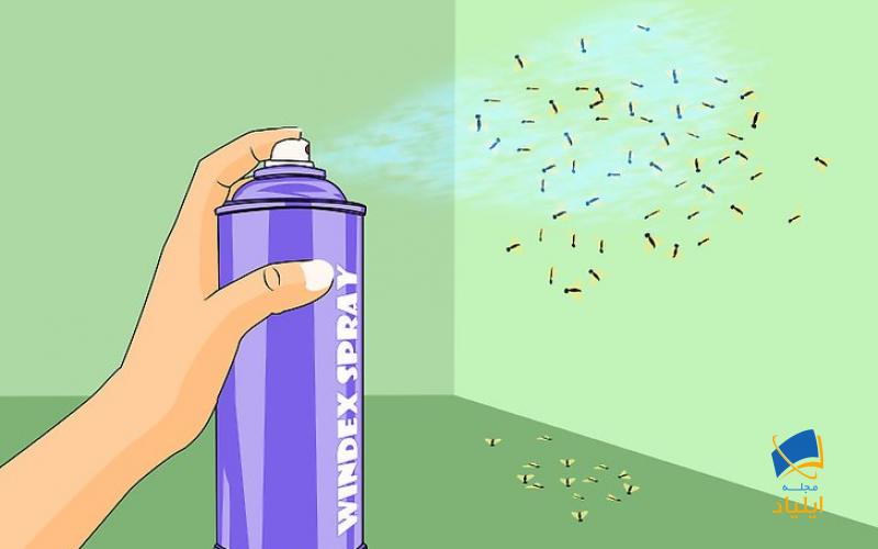 کشتن آنها با اسپری و سایر محصولات