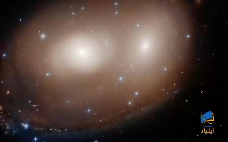تلسکوپ هابل برخورد دو کهکشان را رصد کرد