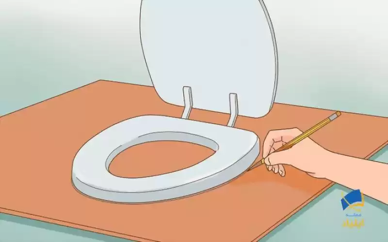 استفاده از درپوش توالت فرنگی