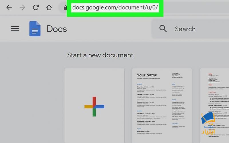 استفاده از Google Docs