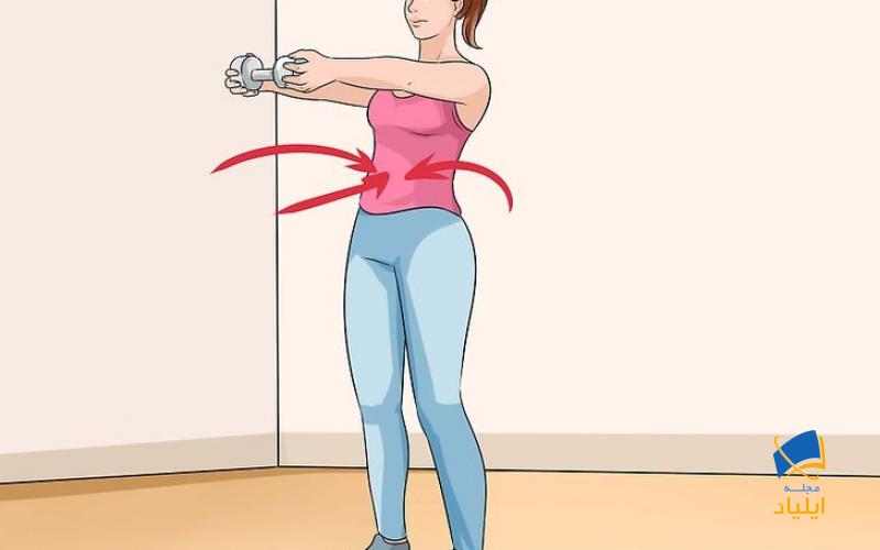 هدف قرار دادن منطقه شکم