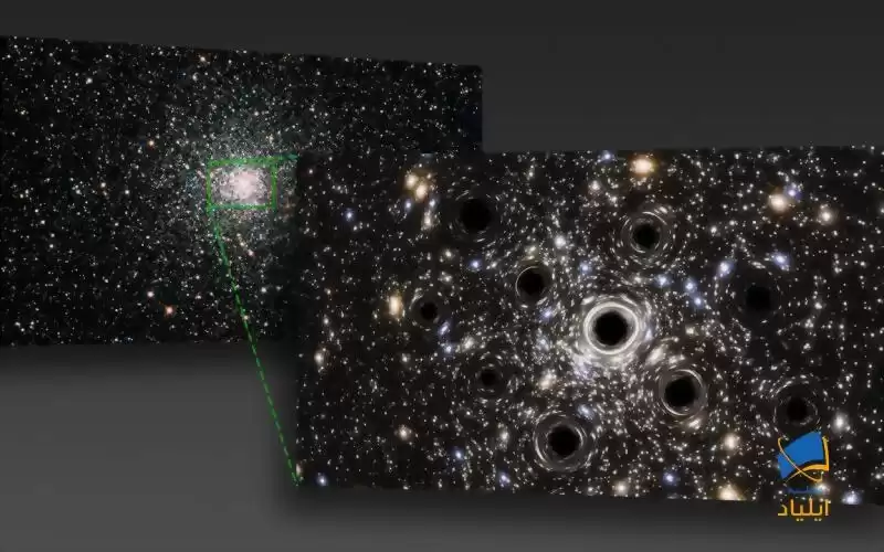کشف گروهی از سیاه‌چاله‌ها در یک خوشه‌ی ستاره‌ای