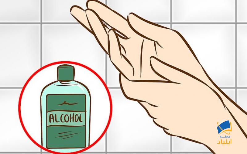 از بین بردن تندی از پوست