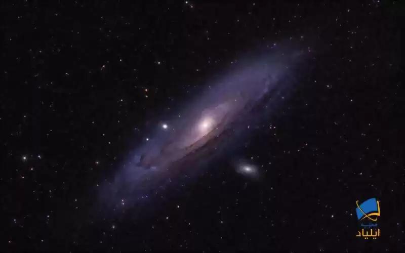 کهکشان آندرومدا (عکس از اشکان عارفی)