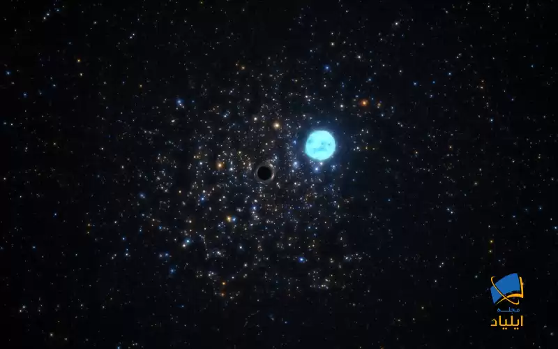 کشف سیاه‌چاله‌ای سرگردان در انبوهی از ستاره‌ها