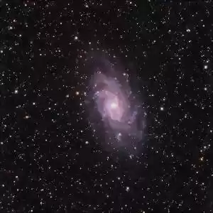 کهکشان مثلث؛ مادری نمونه برای زایش ستاره‌ها