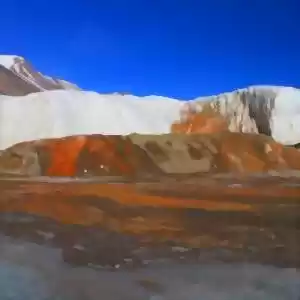 آبشاری خونین در قطب جنوب 