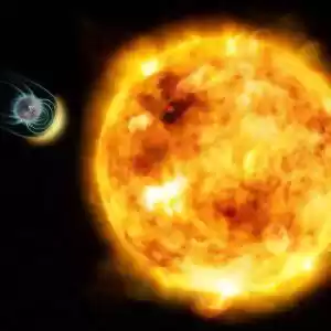  چرخش میدان مغناطیسی خورشید