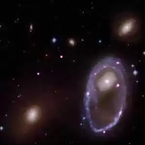 کهکشان‌های حلقوی، منابعی قوی از اشعه‌ی ایکس