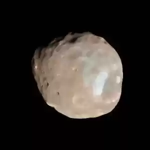 رصد قمر سیاره‌ی مریخ با تلسکوپ فضایی هابل