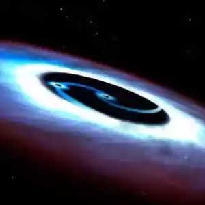 منبع دوتایی امواج گرانشی؛ سیاه‌چاله‌های دوتایی