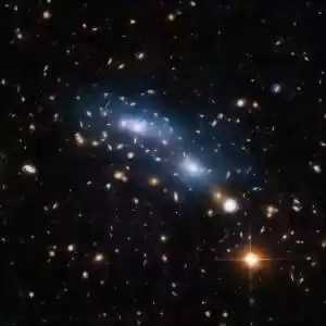 خوشه‌های کهکشانی چگونه با هم ادغام می‌شوند؟