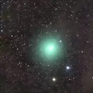 دنباله‌داری سرمست در منظومه‌ی شمسی