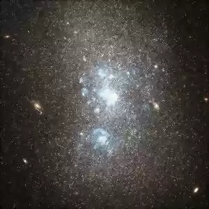 هابل به‌تماشای ستاره‌زایی در کهکشانی دور نشست.