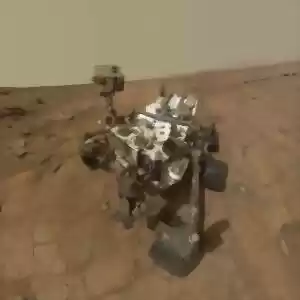 تصویر زمین از روی مریخ