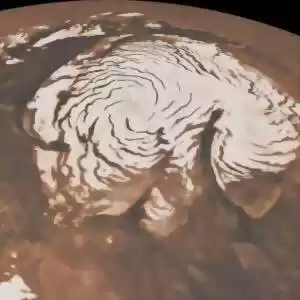قطب شمال اسرارآمیز مریخ