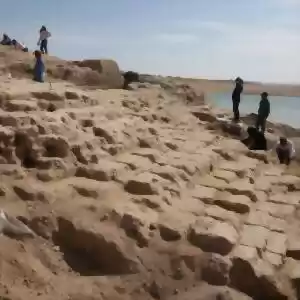 کشف کاخی باستانی در کردستان 
