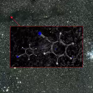 دانشمندان از فاصله‌ی ۴۴۰ سال نوری دو مولکول را کشف کردند 